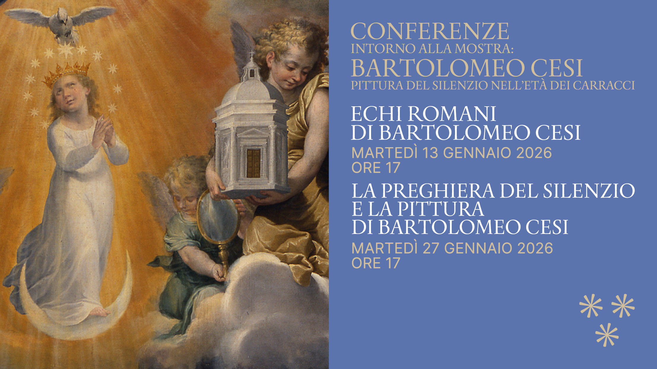 Echi romani di Bartolomeo Cesi - La preghiera del silenzio e la pittura di Bartolomeo Cesi